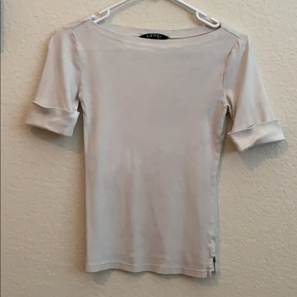Beautiful high neck Ralph Lauren top